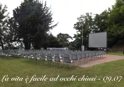 Cinema all'aperto al parco Francotto sabato 9 luglio
